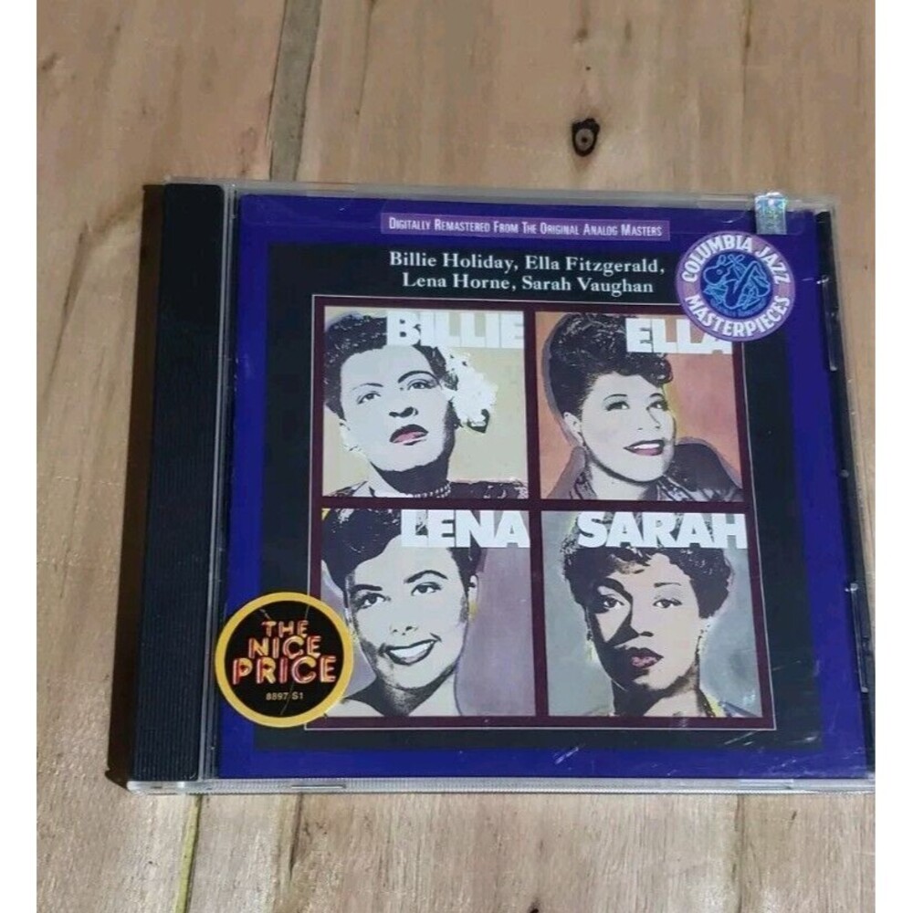 BILLIE HOLIDAY ~ ELLA FITZGERALD ~ LENA HORNE ~ SARAH VAUGHAN  CD